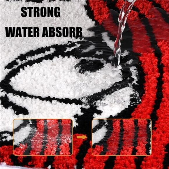 Nightmare Before Christmas Sally Bath Mat Halloween Non Slip Absorbent Rug Decor - Picture 6 of 7